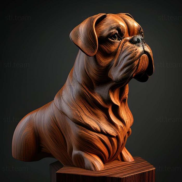 3D модель Гамильтонстеварская собака (STL)
